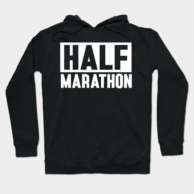 13.1 Marathoner Running Runner Half Marathon Hoodie by IngeniousMerch